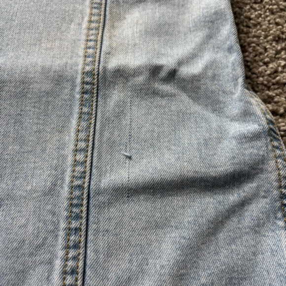 Universal Thread Jeans High Rise Slim Straight Front Seams Light Sz 14 Y2K Pants - Picture 10 of 14